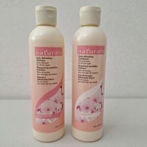 NEW Vtg Avon Naturals Cherry Blossom Daily Refreshing Shampoo & Conditioner Set